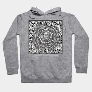 Zentangle mandala Hoodie